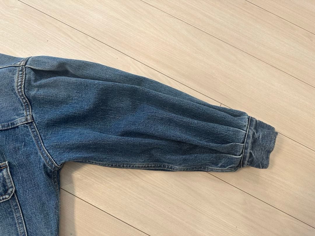 HYKE ハイク バルーンスリーブ デニムジャケット サイズ1