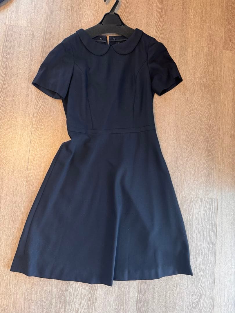 お受験スーツdestyle　濃紺ジャケット　&　ワンピース スーツセット