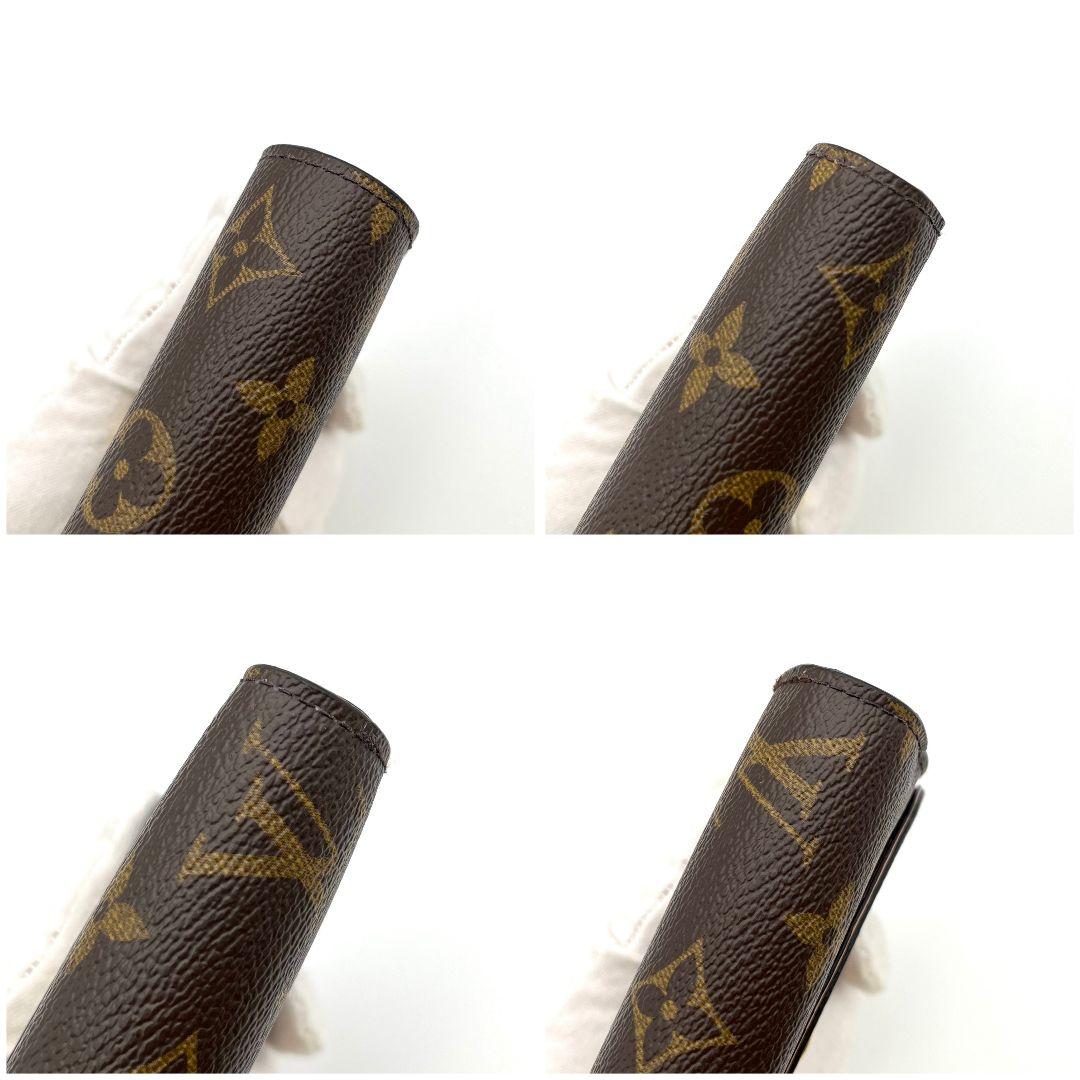 ルイヴィトン モノグラム ポルトフォイユ アリアンヌ 三つ折り財布 ローズ