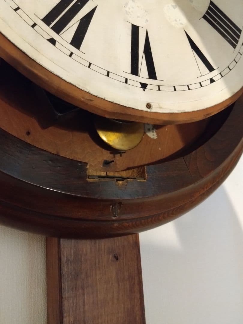 柱時計　アンソニア　ジャンク　精工舎　昭和レトロ　アンティーク　ユンハンス