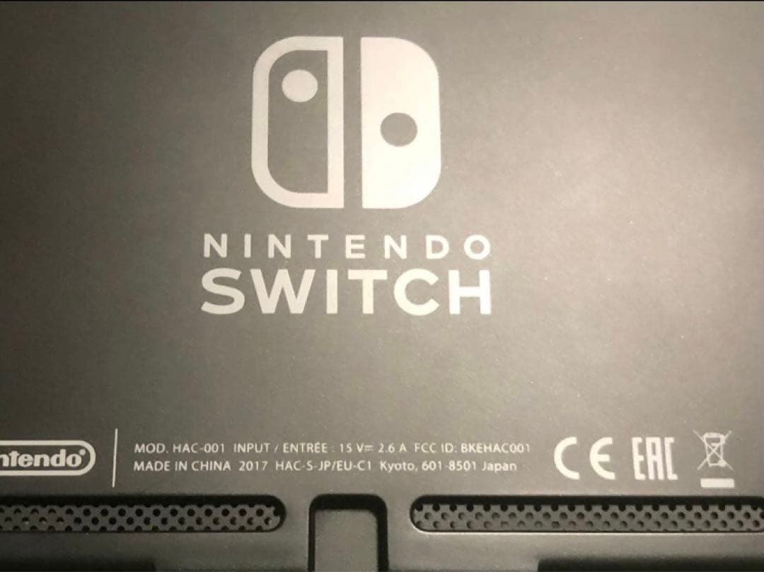 Nintendo Switch スイッチ 本体 旧型 未対策機 2017年製 ⑥