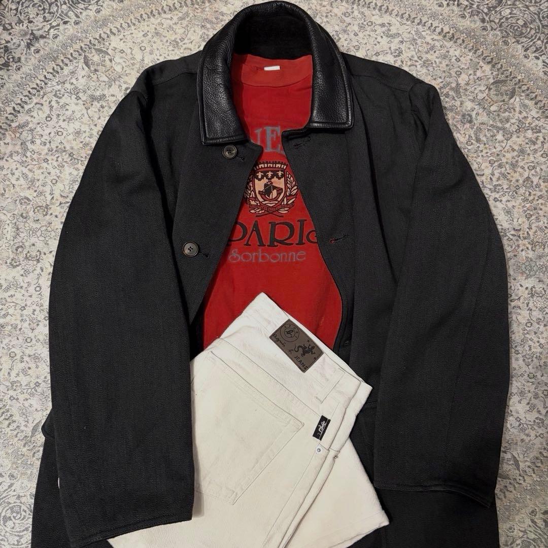 伝説の老舗 90s SULKA Wool Coat 検 ARNYS COMORI