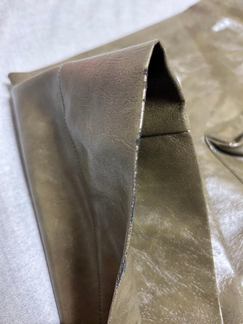 soerte ヴィンテージライクミリタリーカーゴパンツ(合皮) サイズ1 カーキ