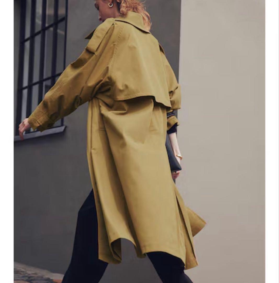 アダムエロペ　ドルマンオーバートレンチコート