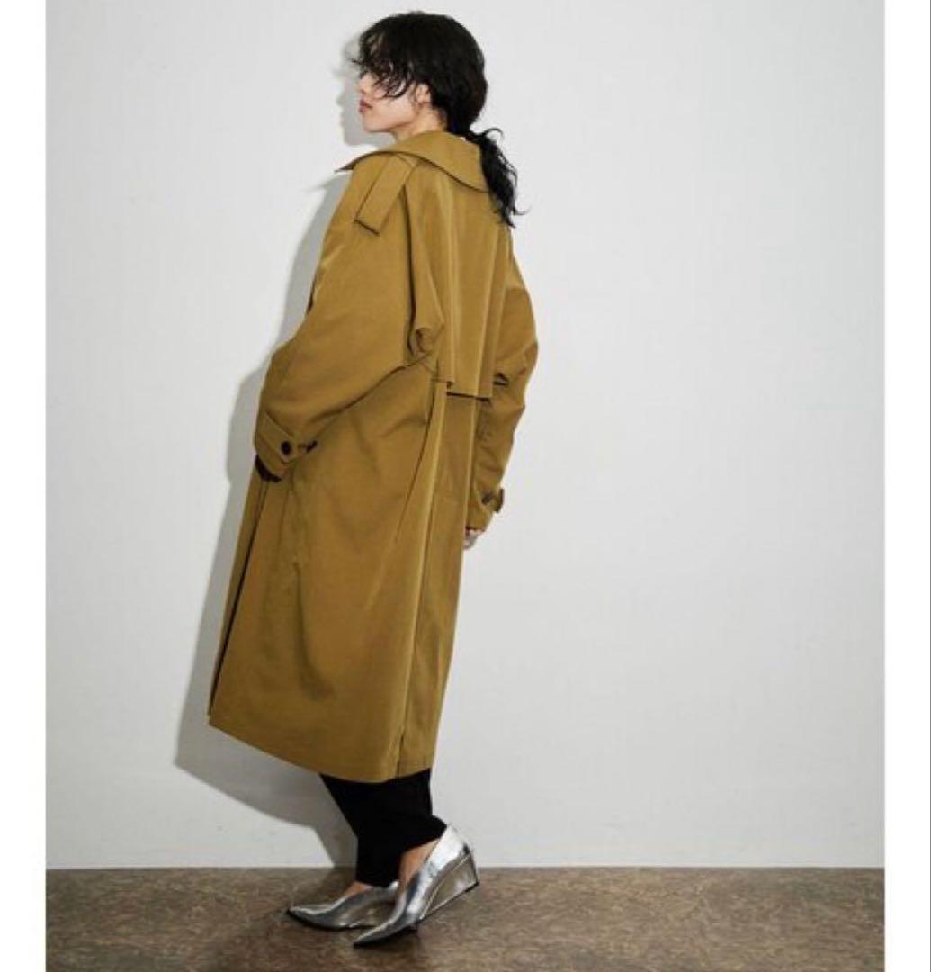 アダムエロペ　ドルマンオーバートレンチコート
