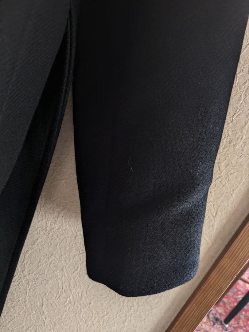 ZARA ブラック ロングコート Mantecoウール