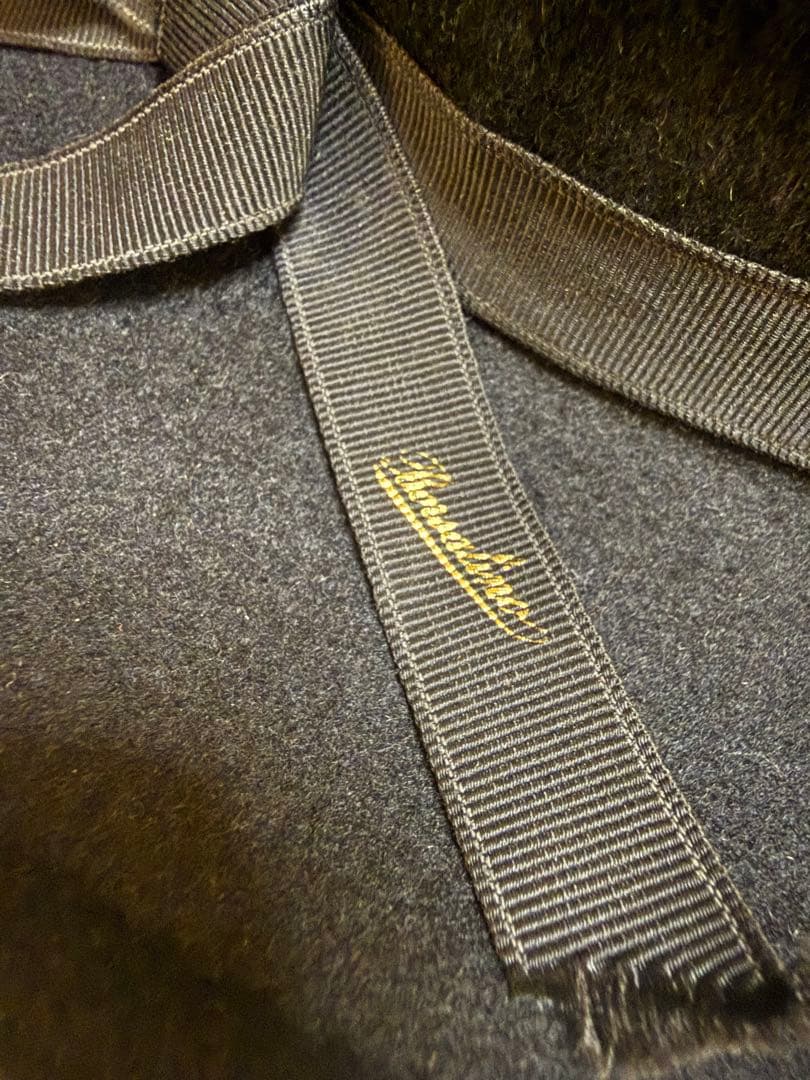 90s Y's for men × Borsalino 中折れフェルトハット 黒