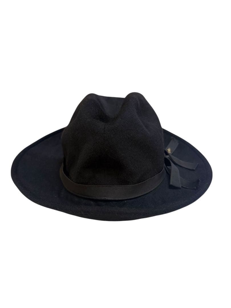 90s Y's for men × Borsalino 中折れフェルトハット 黒