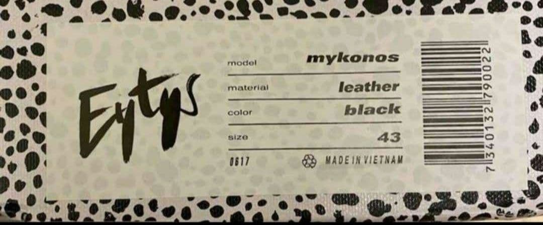Eytys angel mykonos デッキシューズ 厚底　革靴