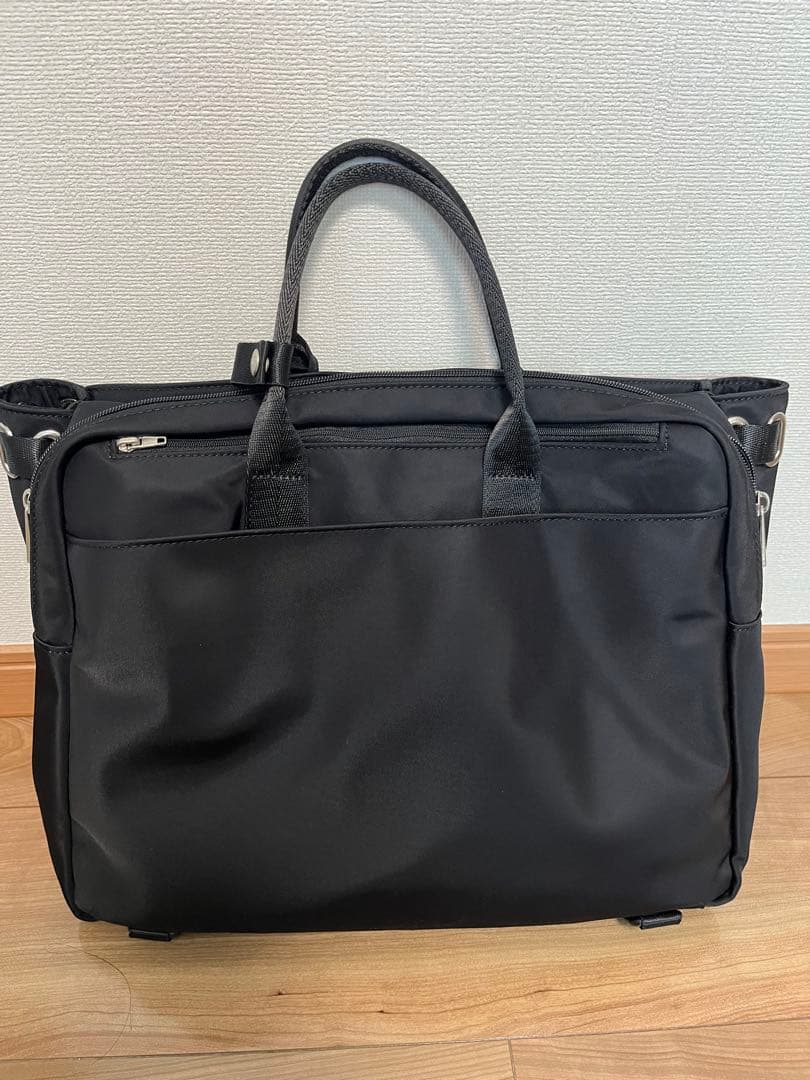 SELENT ÉTHER セレーンエテール　 ブラック&ピンク　トートバッグ