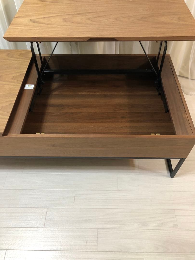 ヤドカリさま専用！ ニトリ 昇降センターテーブル(Nヒバリ 120 )