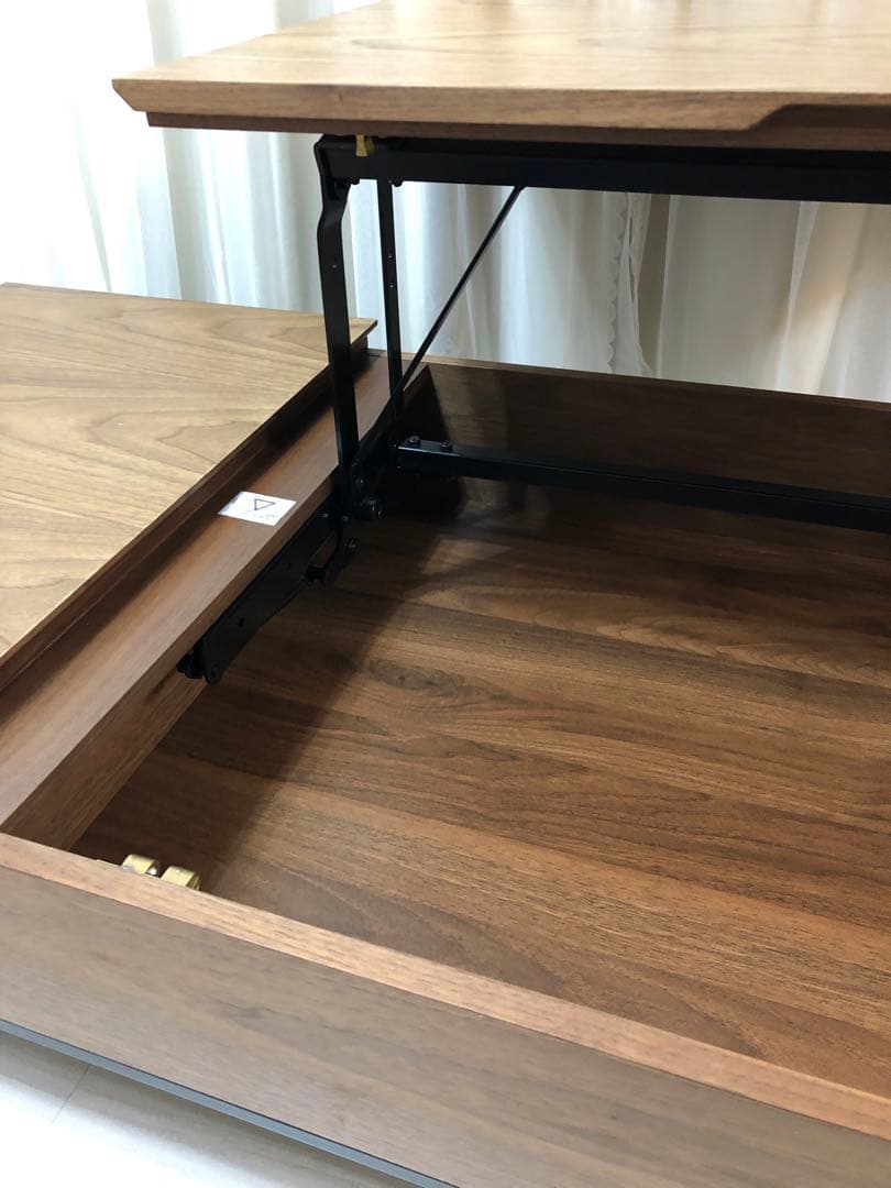 ヤドカリさま専用！ ニトリ 昇降センターテーブル(Nヒバリ 120 )