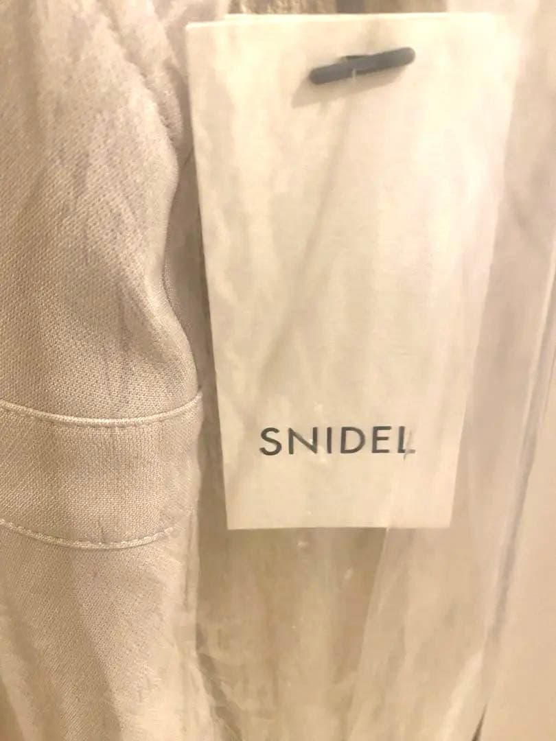 新品未使用　正規品SNIDEL トレンチディテールオールインワン　IVR 1