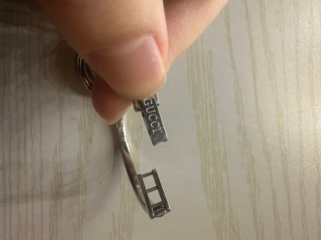 OLD GUCCI アナログ腕時計 シルバー ※修理必須