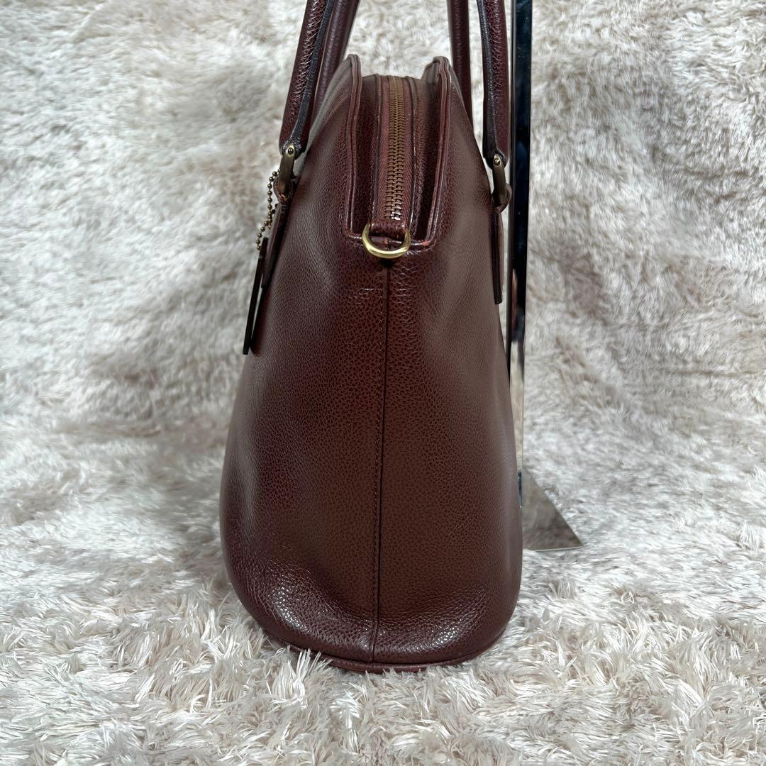 オールドコーチ　ショルダーバッグ　2way　マディソン　レザー　ブラウン