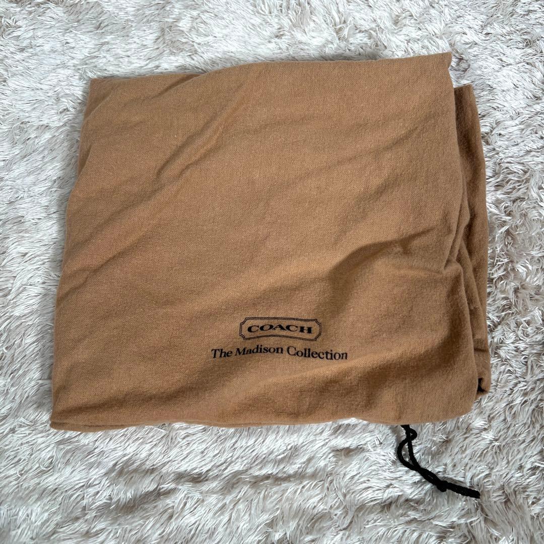 オールドコーチ　ショルダーバッグ　2way　マディソン　レザー　ブラウン