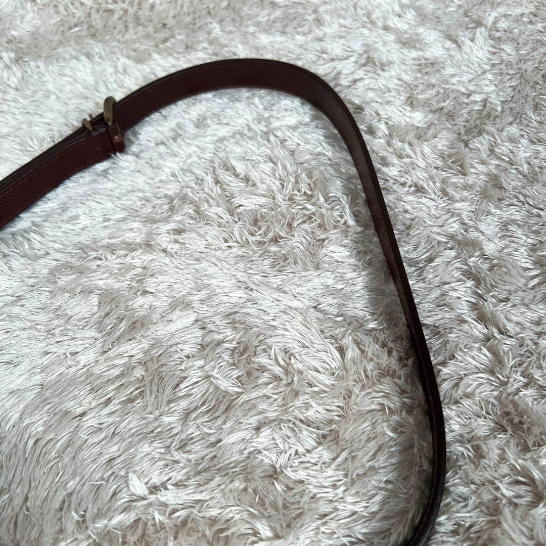 オールドコーチ　ショルダーバッグ　2way　マディソン　レザー　ブラウン