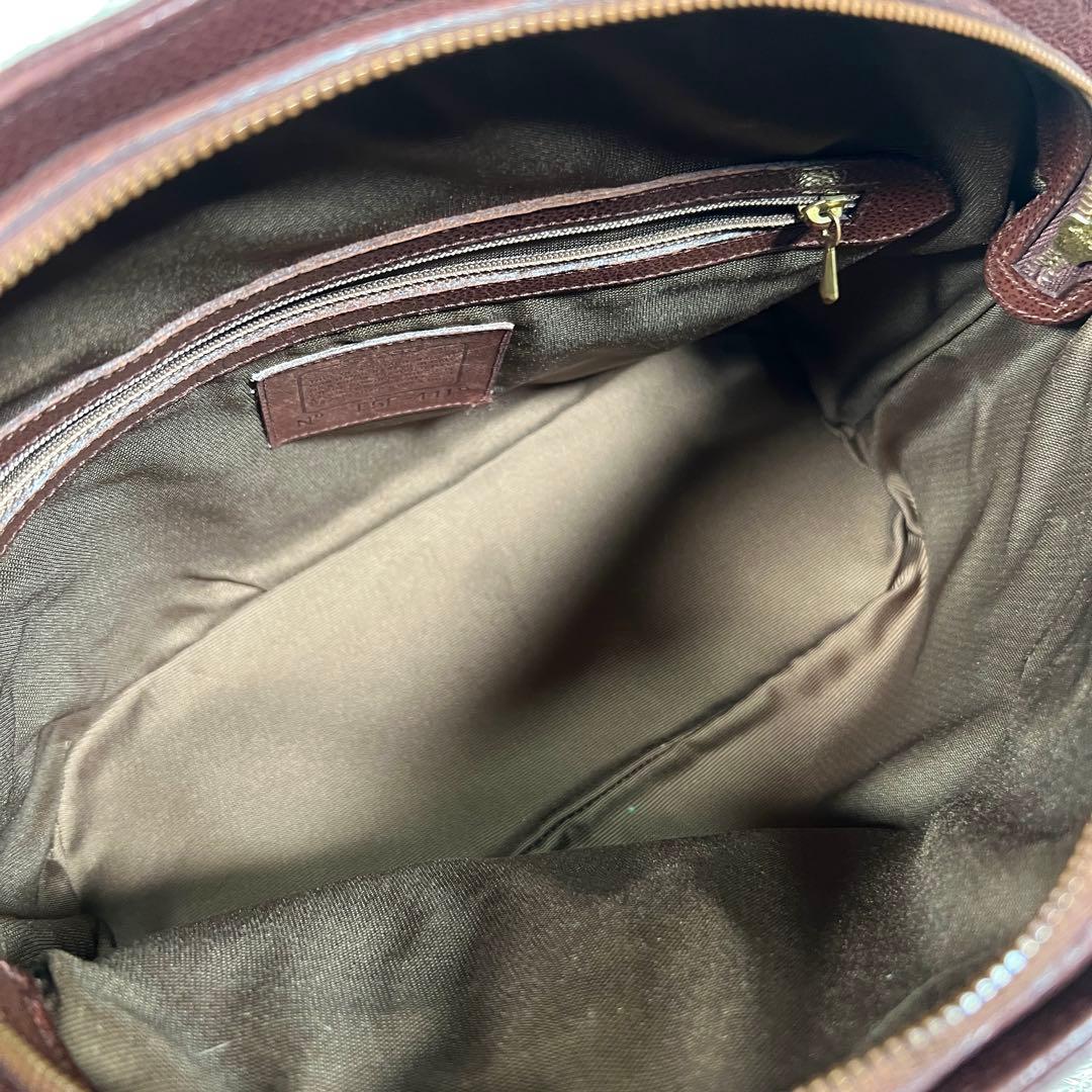 オールドコーチ　ショルダーバッグ　2way　マディソン　レザー　ブラウン