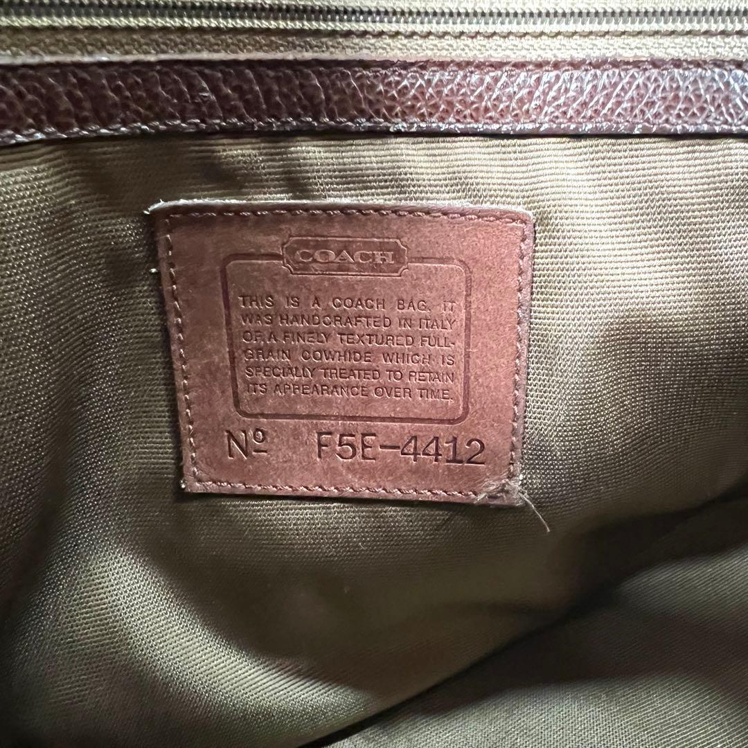 オールドコーチ　ショルダーバッグ　2way　マディソン　レザー　ブラウン