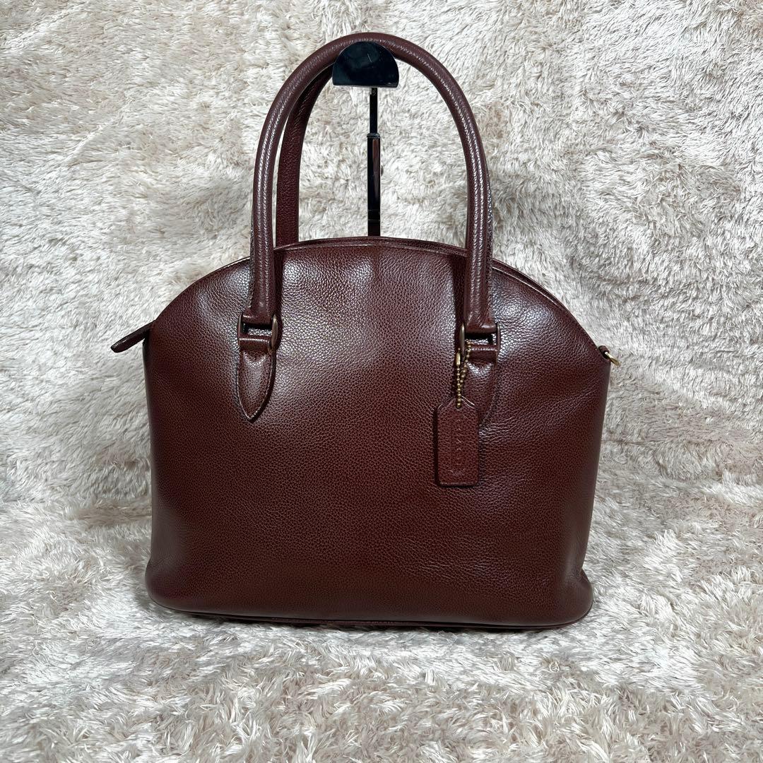 オールドコーチ　ショルダーバッグ　2way　マディソン　レザー　ブラウン