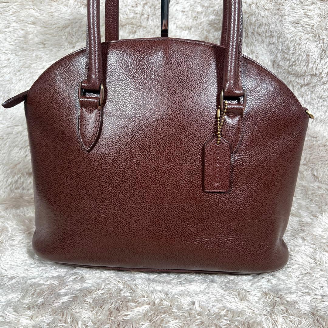 オールドコーチ　ショルダーバッグ　2way　マディソン　レザー　ブラウン