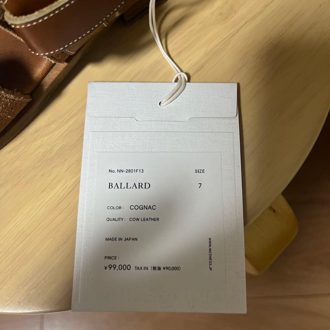 靴 NICENESS BALLARD