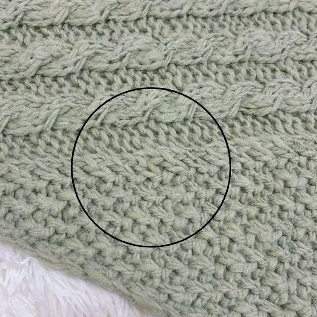 MM6 Maison Margiela クロシェ編みマフラー アルパカ混