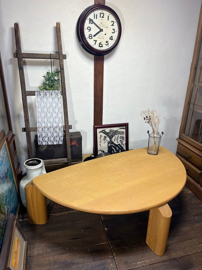 大塚家具 リビングテーブル 天然木