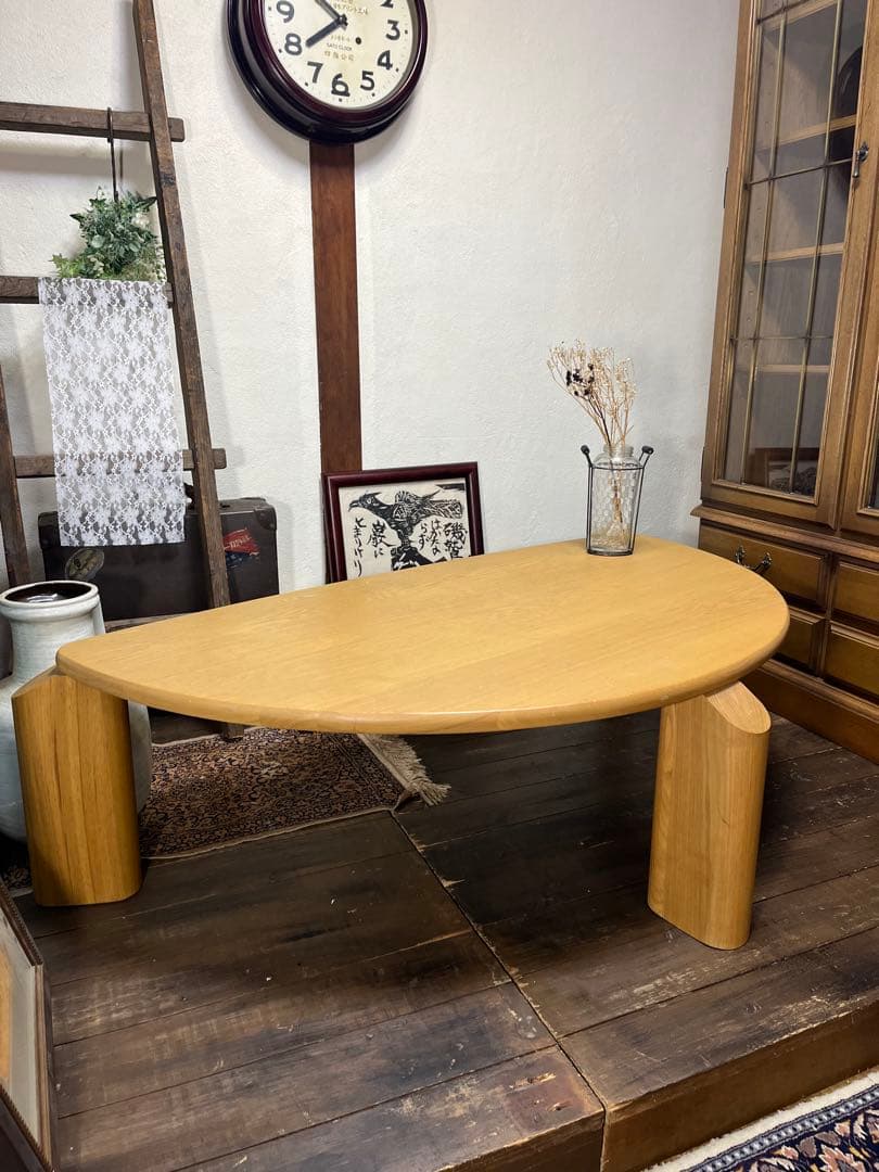 大塚家具 リビングテーブル 天然木