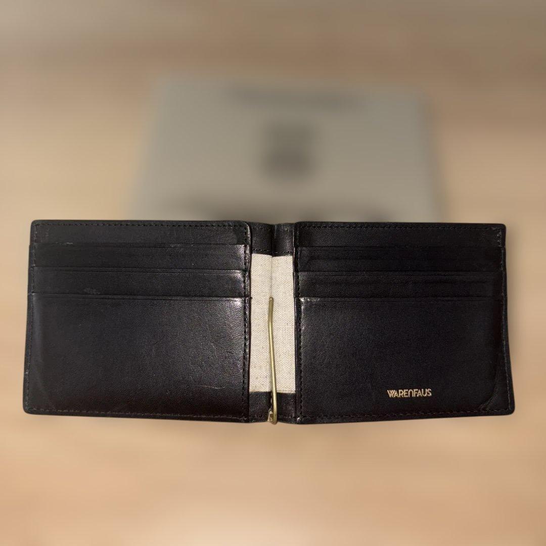 warenfaus bill clip wallet 財布