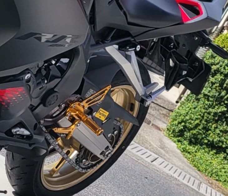 マ*タ様 cbr250rr バックステップ　mc51