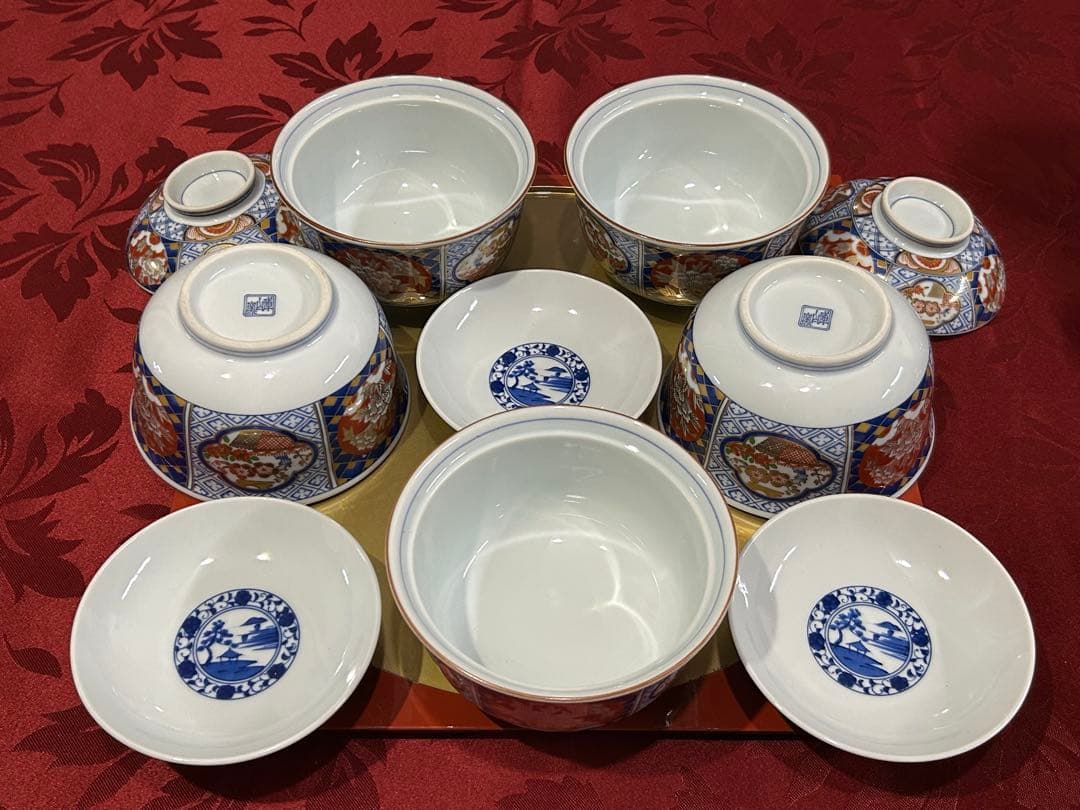 5名様　お正月懐石膳　古伊万里　未使用　35点セット