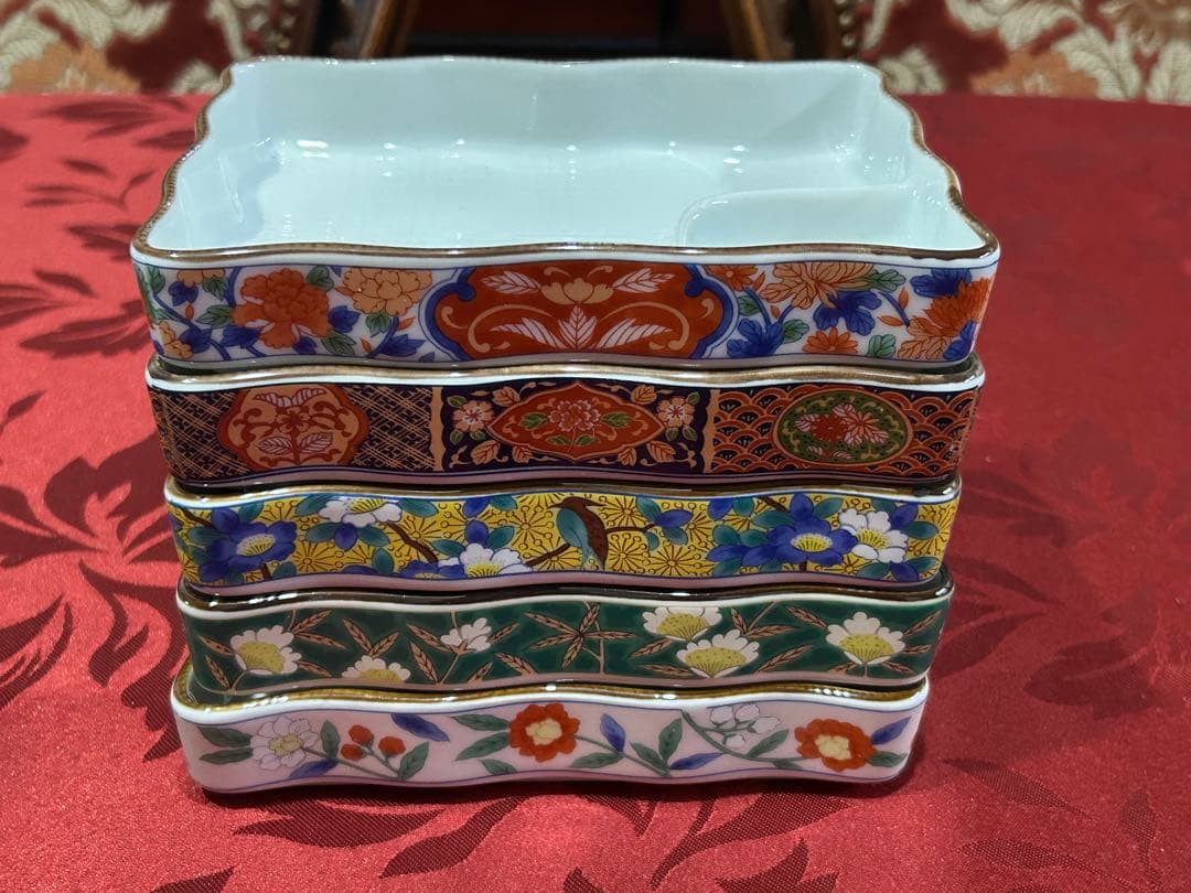 5名様　お正月懐石膳　古伊万里　未使用　35点セット