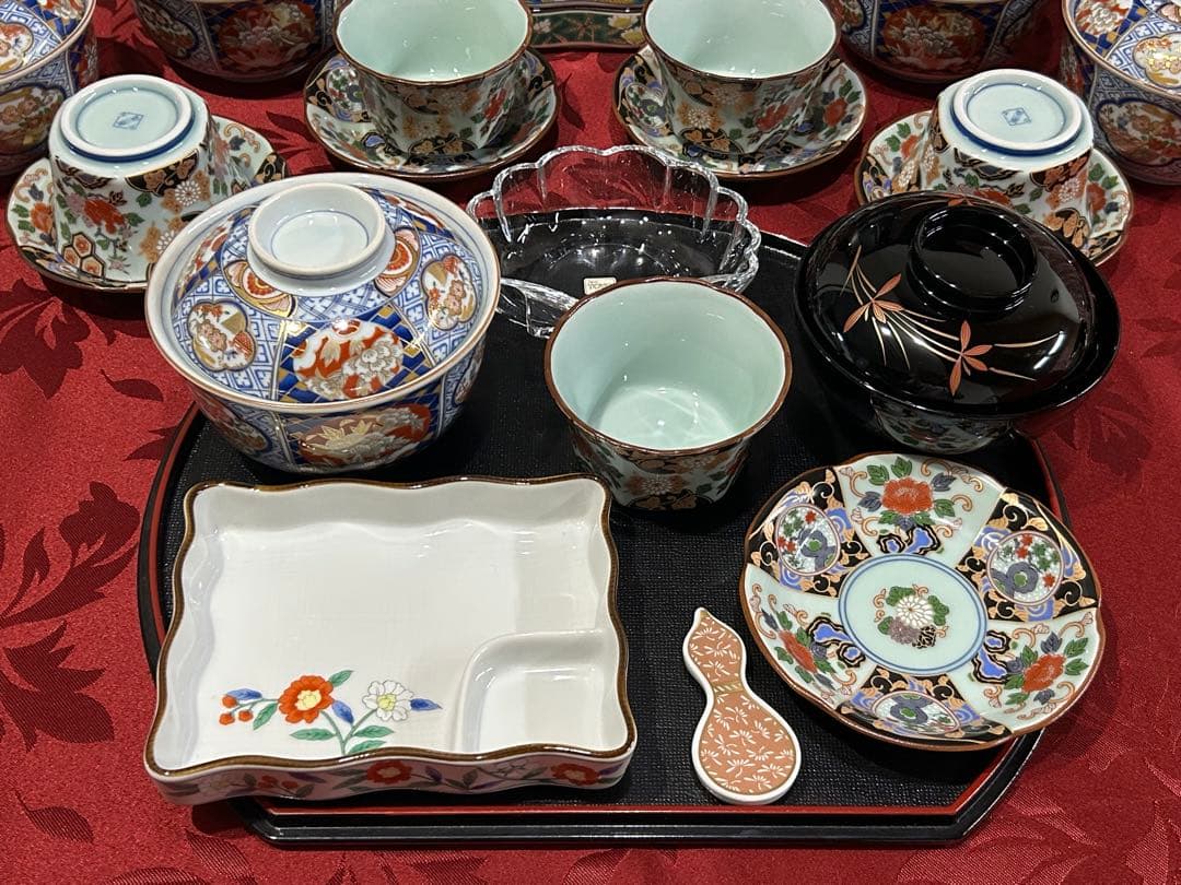 5名様　お正月懐石膳　古伊万里　未使用　35点セット