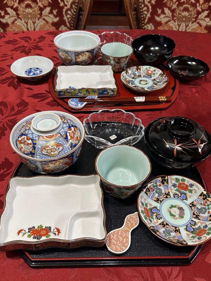 5名様　お正月懐石膳　古伊万里　未使用　35点セット