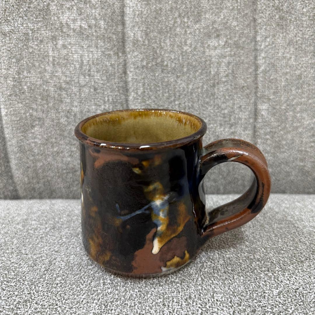 やちむん 沖縄 石倉陶器所 壺屋焼 マグカップ ソーサー