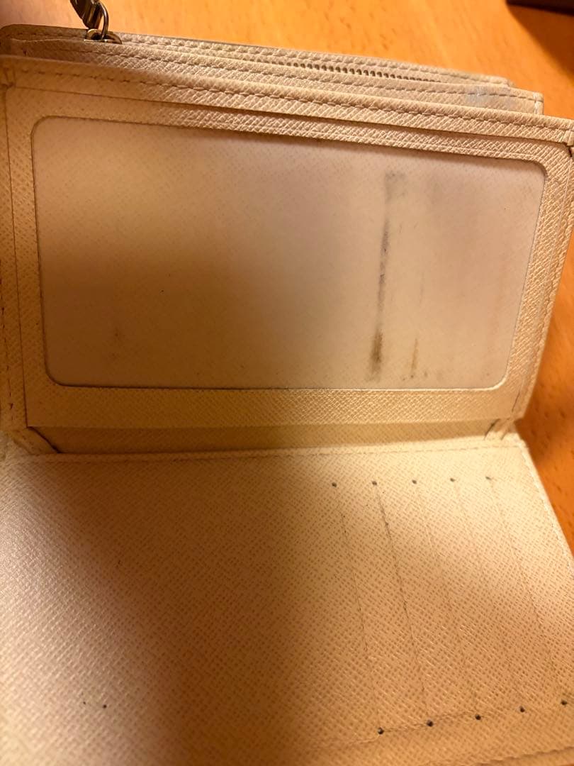 ルイ・ヴィトン ダミエ柄 三つ折り財布