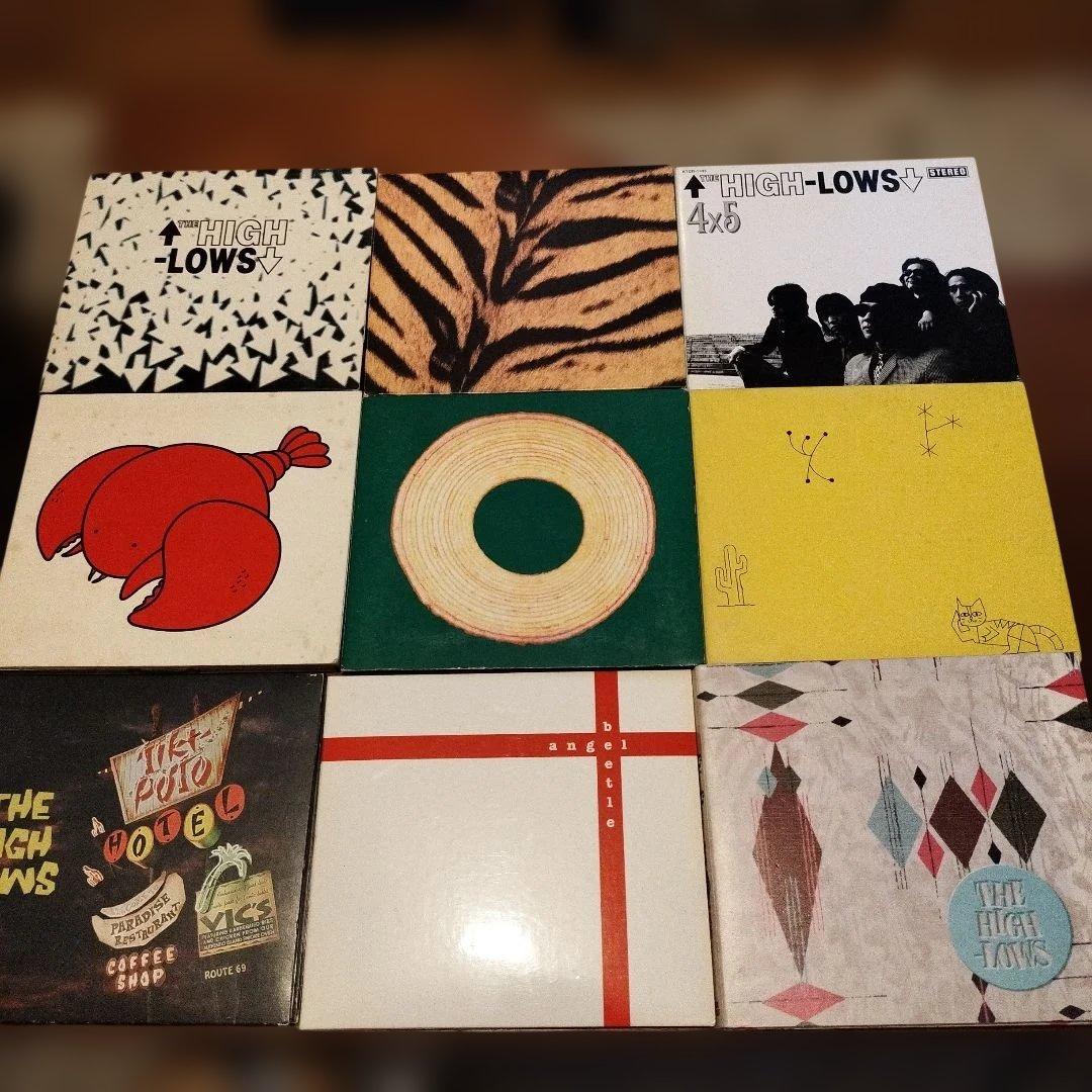 ↑THE HIGH-LOWS↓ / ザ・ハイロウズ　９枚まとめ売り