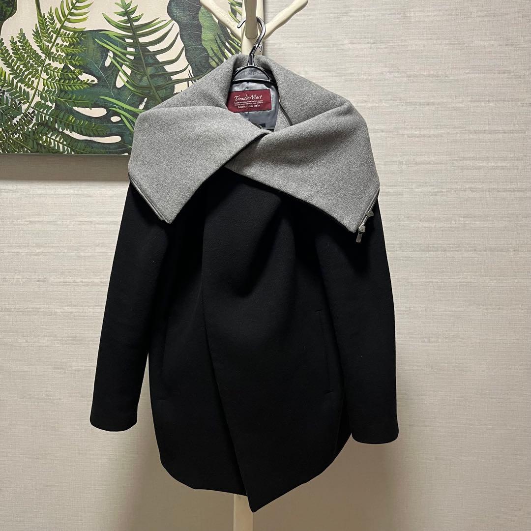 TORNADO MART. ダッフルコート 黒