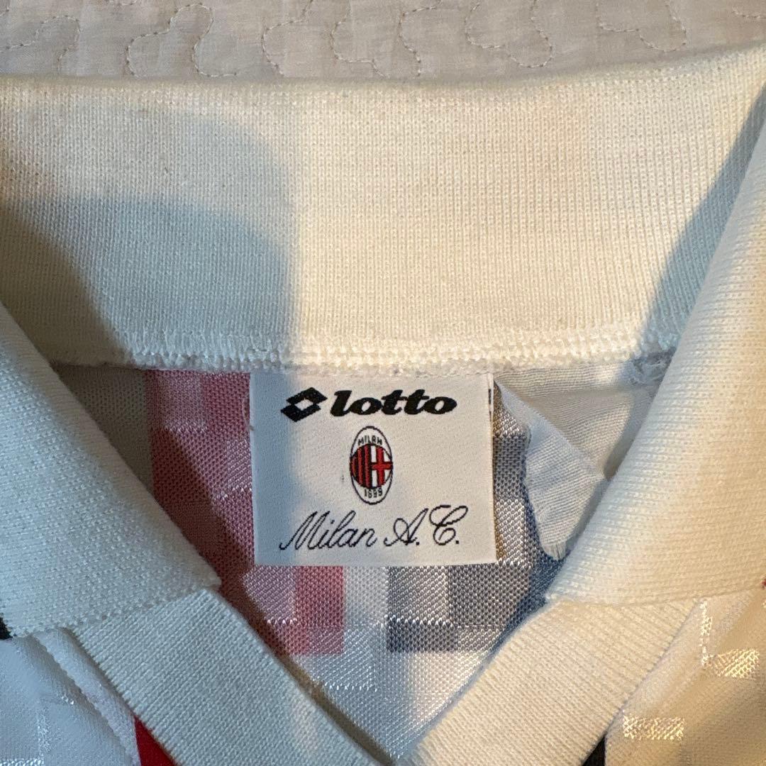 lotto ACミラン　ゲームシャツ