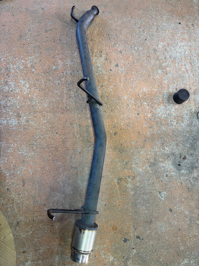 M*s様 メーカー不明　砲弾マフラー　スズキワゴンR アルト