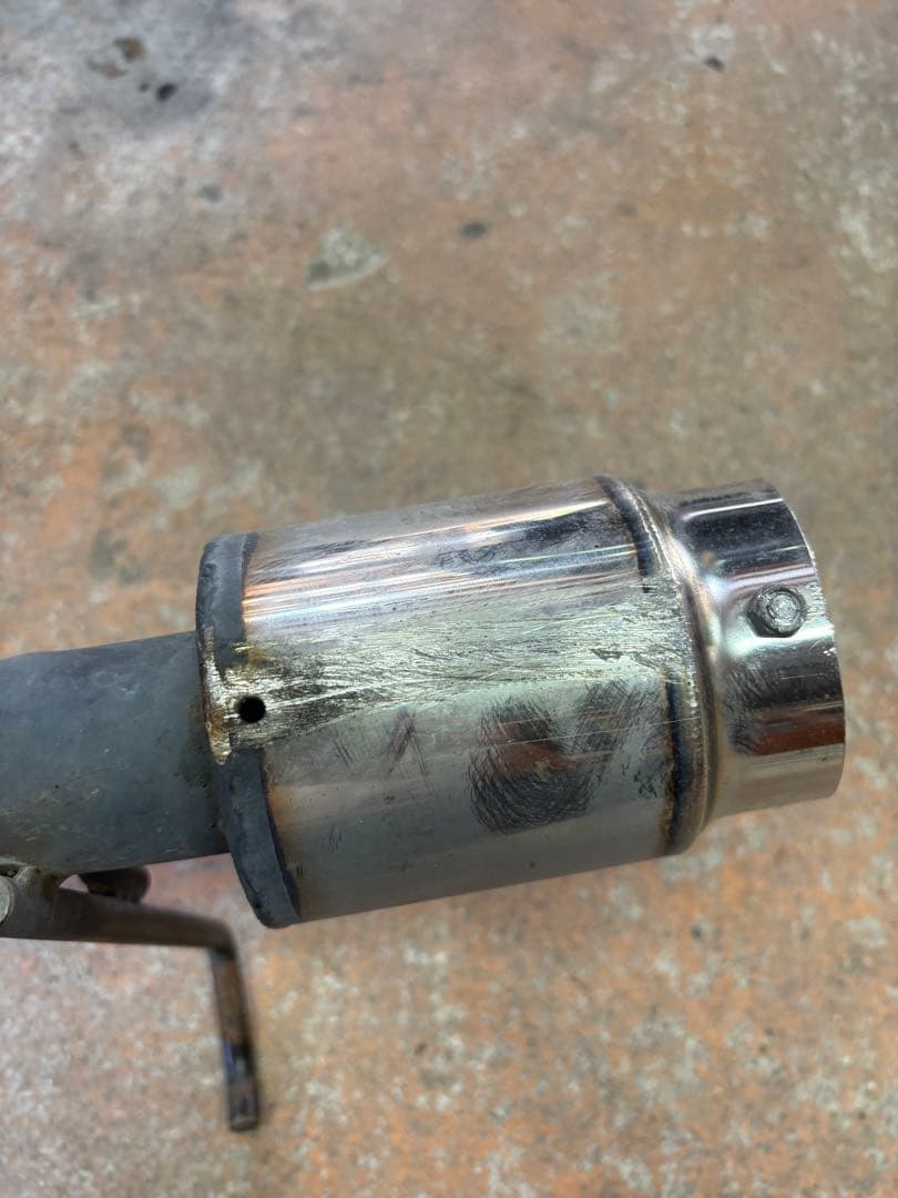 M*s様 メーカー不明　砲弾マフラー　スズキワゴンR アルト