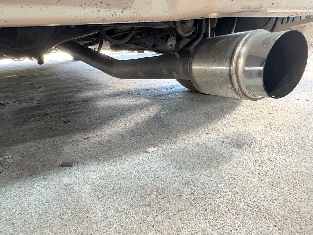 M*s様 メーカー不明　砲弾マフラー　スズキワゴンR アルト