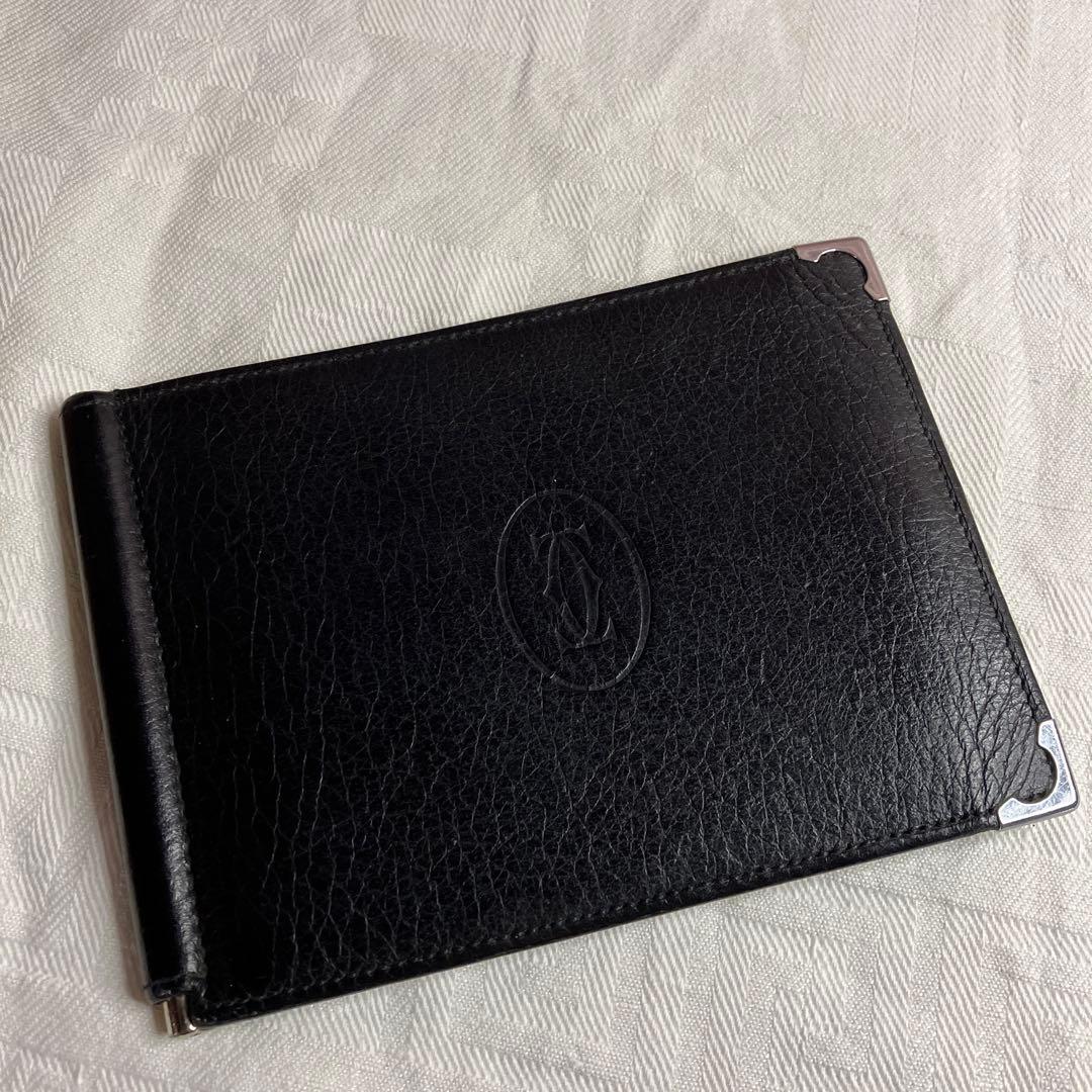 Cartier♡カルティエマストラインマネークリップ二つ折財布