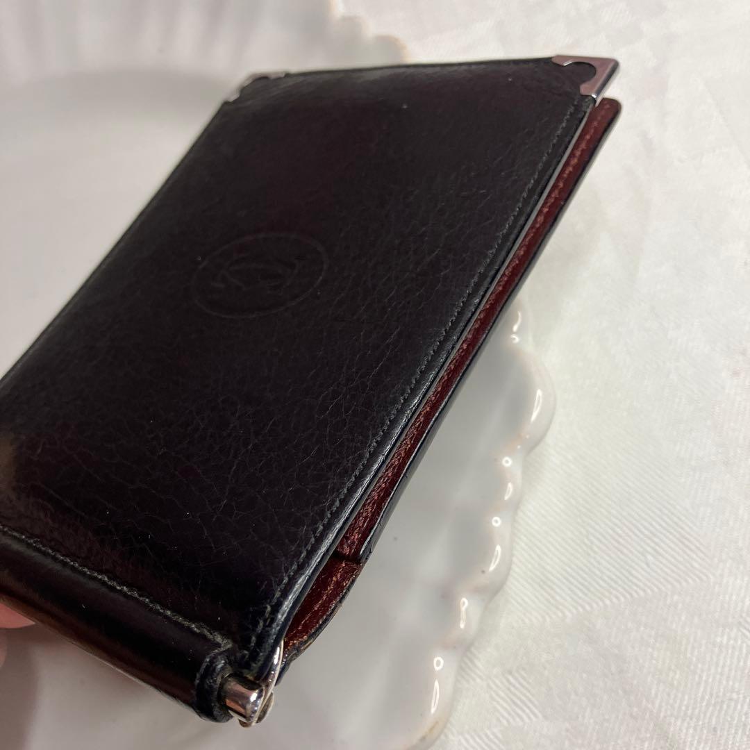 Cartier♡カルティエマストラインマネークリップ二つ折財布