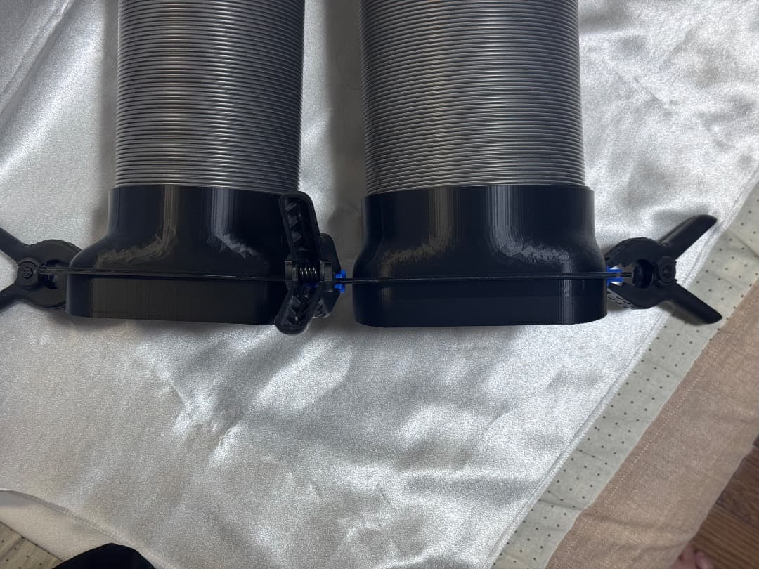 エコフロー EcoFlow WAVE2,3専用ダクト取付用パーツ リアドア用