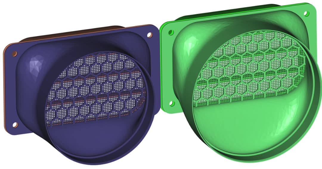 エコフロー EcoFlow WAVE2,3専用ダクト取付用パーツ リアドア用