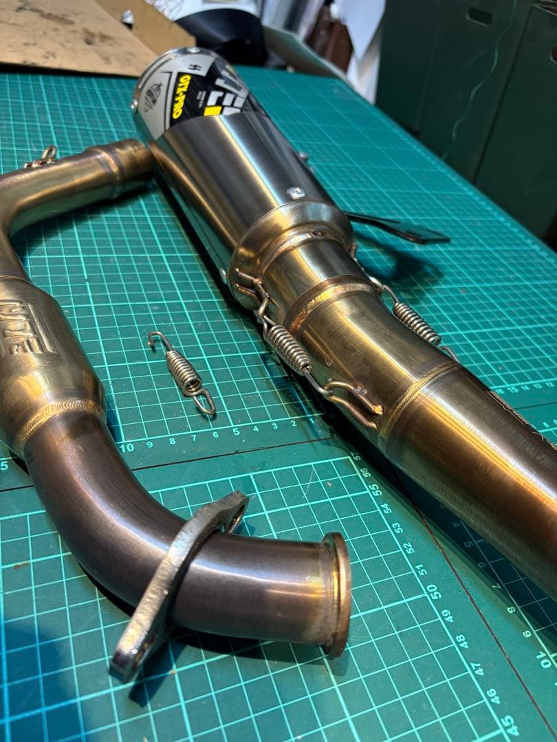 xsr155ノリフミGTX-PRO ステンレススチール マフラー