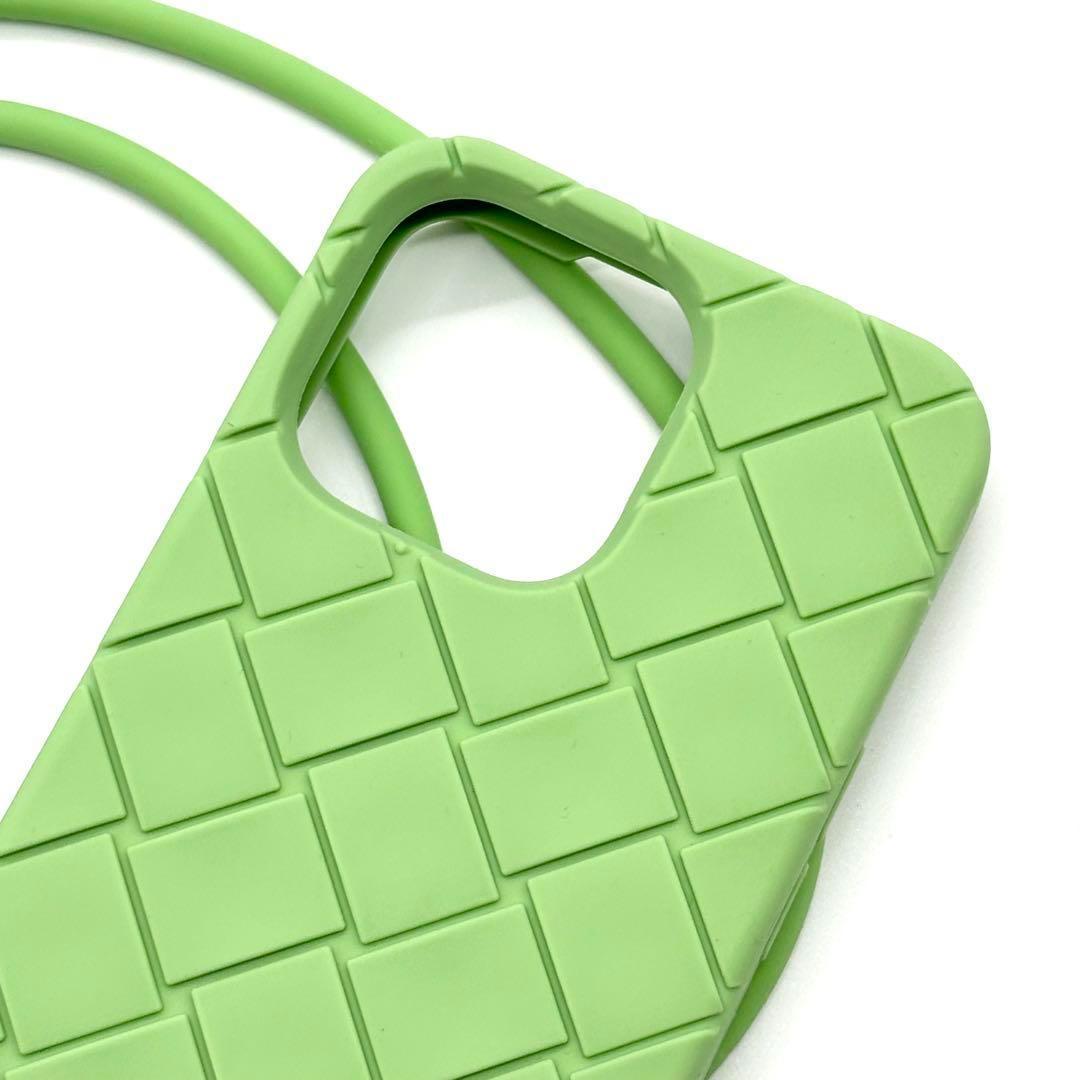 【新品未使用】BOTTEGA VENETA 13proケース　ショルダー