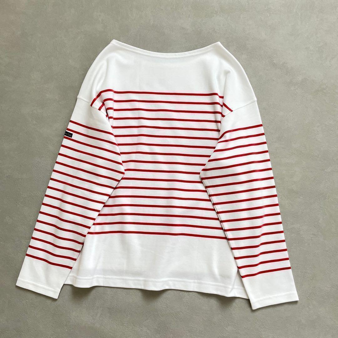 2025美品◎ 23区　Armor-lux スムースパネルボーダーカットソー